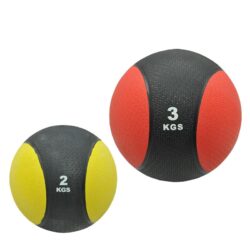 2kg + 3kg Commercial Rubber Medicine Ball Set / Gym Fitness Fit Exercise Ball