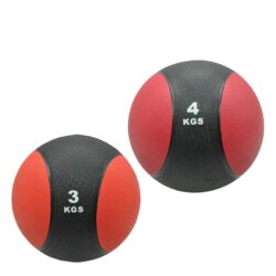 3kg + 4kg Commercial Rubber Medicine Ball / Gym Fitness Fit Exercise Ball