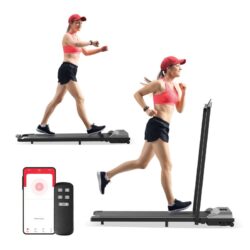ADVWIN Walking Pad, Electric Treadmill Walking Pads Home Office Gym Exercise Fitness, APP Control and Remote Control, 120KG Capacity