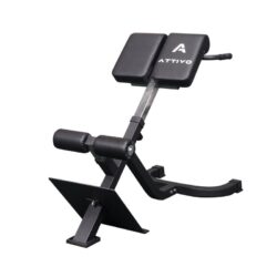 ATTIVO Multi-Functional Bench for Full All-in-One Body Workout – Hyper Back Extension Roman Chair Adjustable Ab Sit up Bench Decline Bench Flat Bench