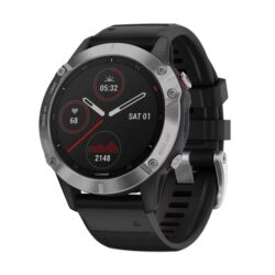 Garmin Fenix 6 Smart Sports Watch with GPS (Silver and Black) – International Model