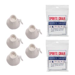 Refillable Chalk Ball Bundle – 5 Refillable Chalk Balls & 2 Chalk Powder Valued Pack