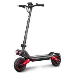 VALK Primal 9 Dual Motor 1600W Extreme Hill Climbing Electric e-Scooter, Black/Red
