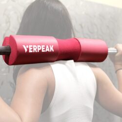 Verpeak Barbell Squat Pad Shoulder Neck Support for Weightlifting Fitness Gym Pad Pink